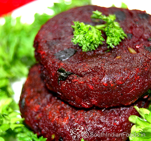 Beetroot tikki