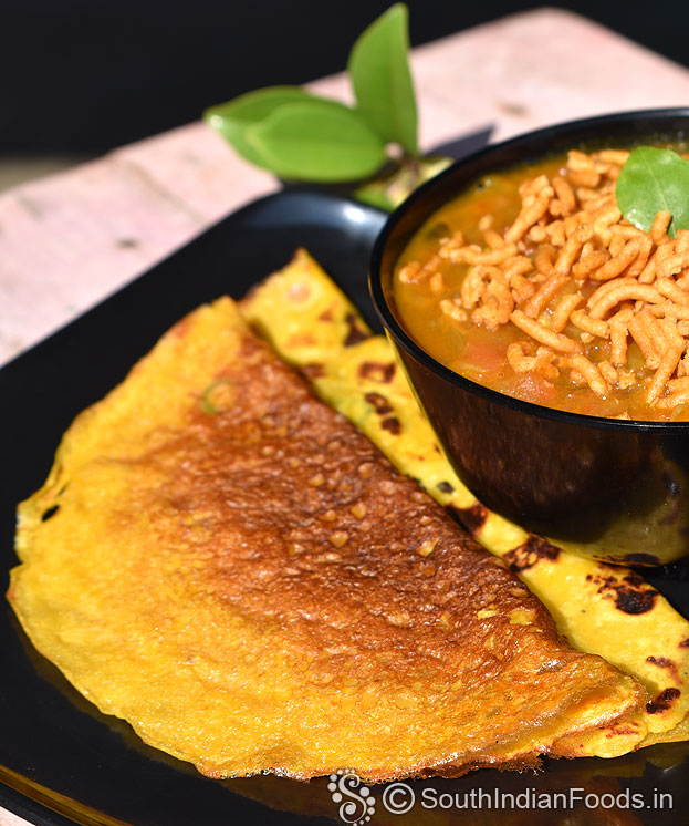 Soft and thin besan chilla