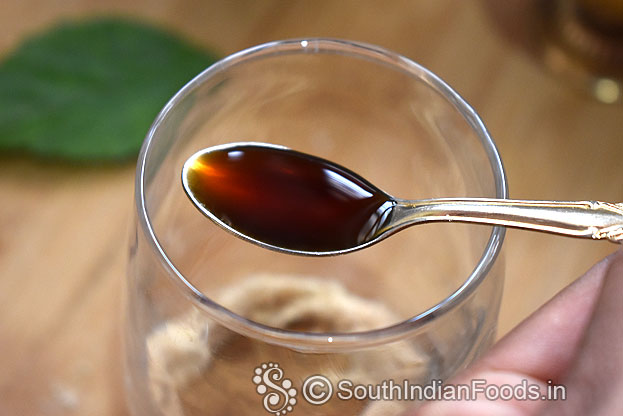 Add coffee decoction