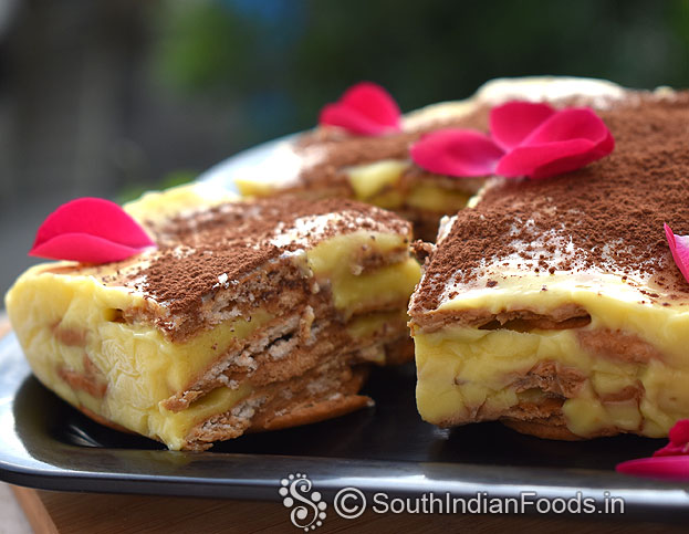 Marie biscuit cake