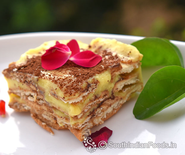 Biscuit cake without egg