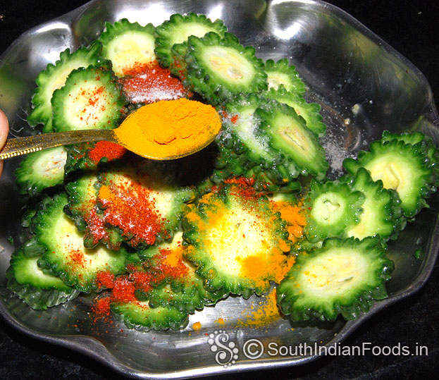 Add turmeric powder