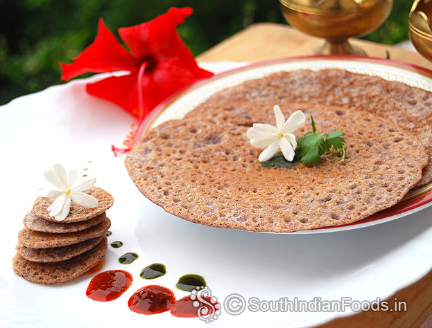 Kavuni rice uttappam