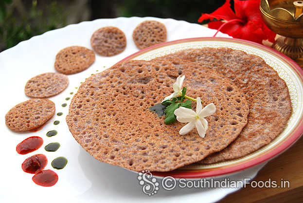 Black rice uthappam