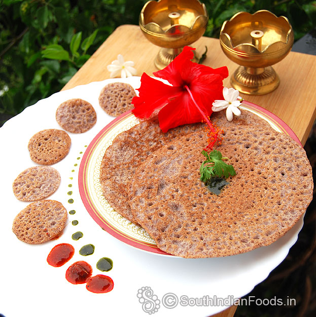 Unique and healthy kavuni arisi uthappam