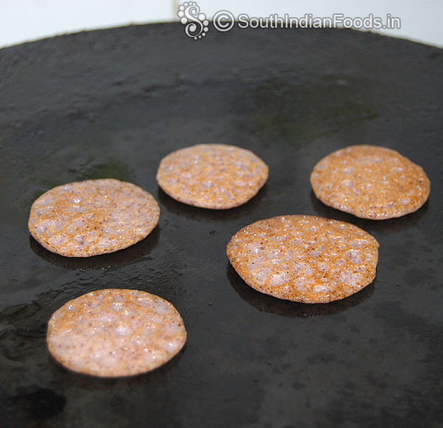 Tiny uthappam ready