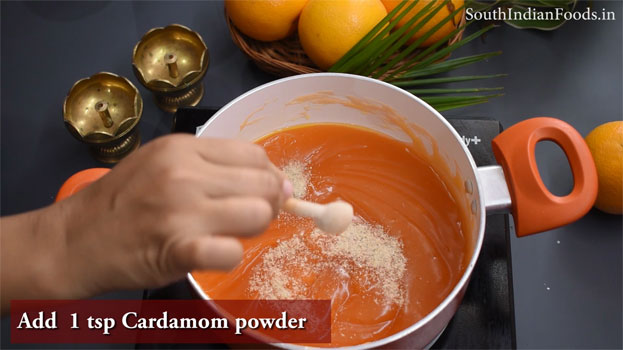 bombay karachi halwa with jaggery step 14