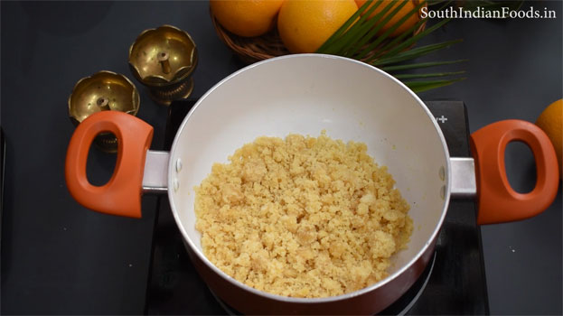 bombay karachi halwa with jaggery step 7