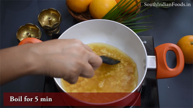 bombay karachi halwa with jaggery step 8