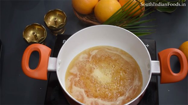 bombay karachi halwa with jaggery step 9