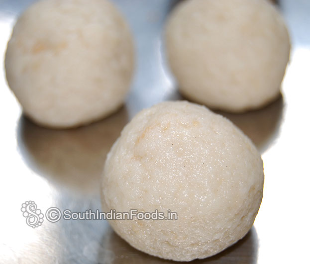 Balls should be soft and smooth.