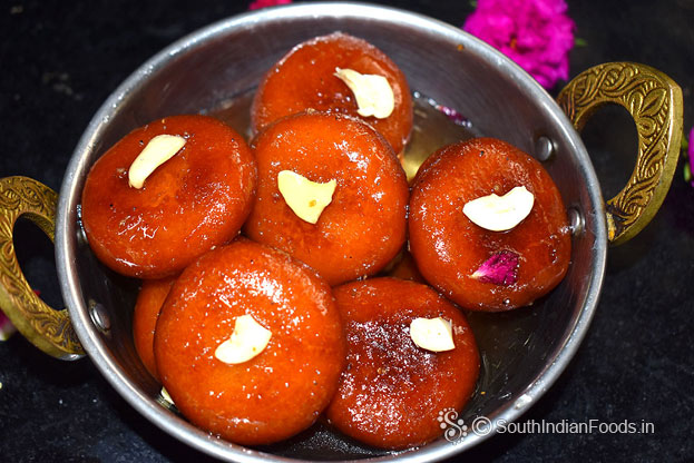 Instant Bread Gulab Jamun