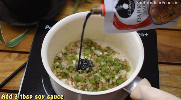 Brown bread Manchurian step 15