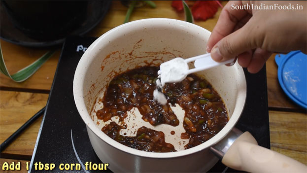 Brown bread Manchurian step 19
