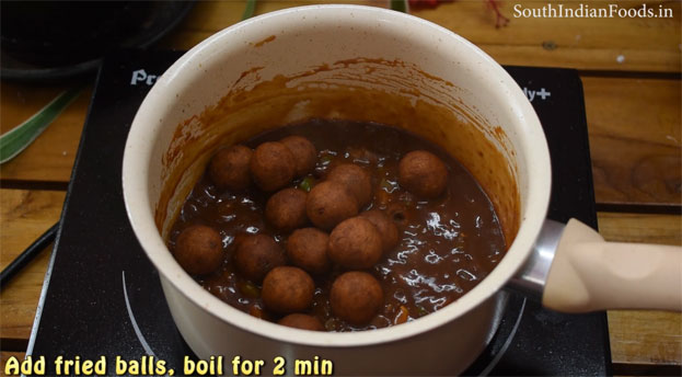 Brown bread Manchurian step 22