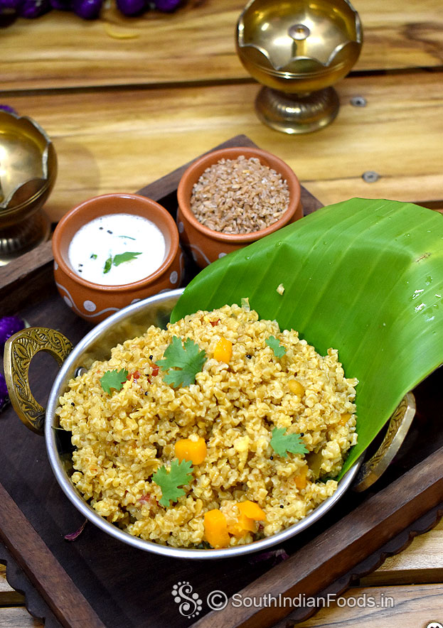 Samba godhumai rava upma