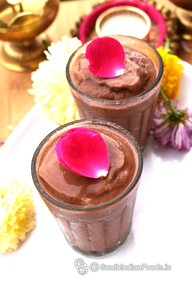 Butter fruit mousse
