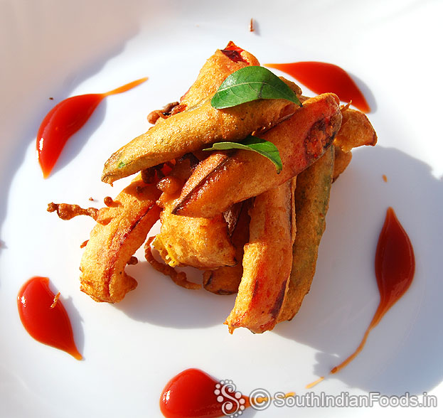 Serve hot with sauce