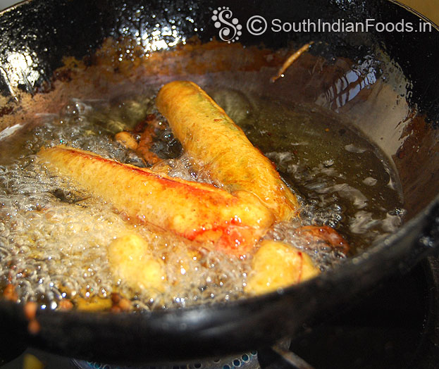 Deep fry till crisp & golden brown