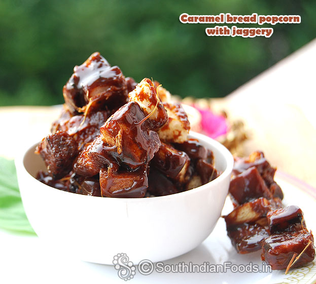 Jaggery bread popcorn