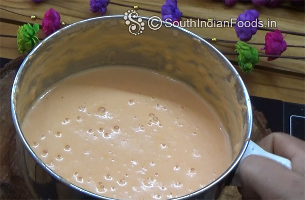 Carrot almond puree ready