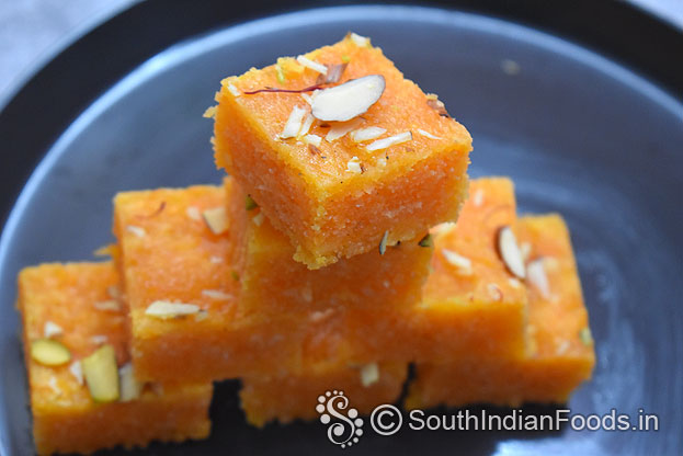 Instant carrot burfi32