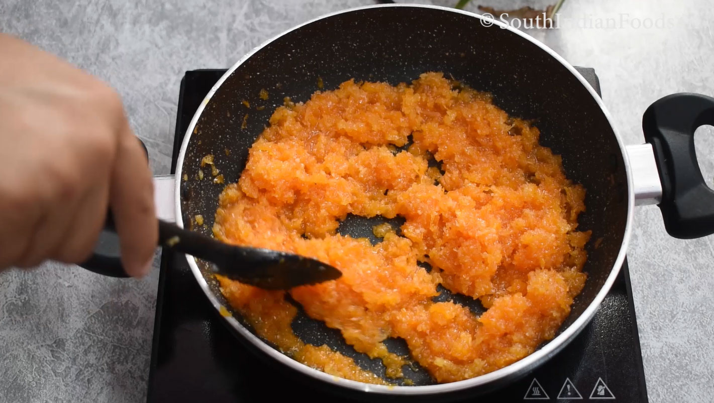 Instant carrot burfi19