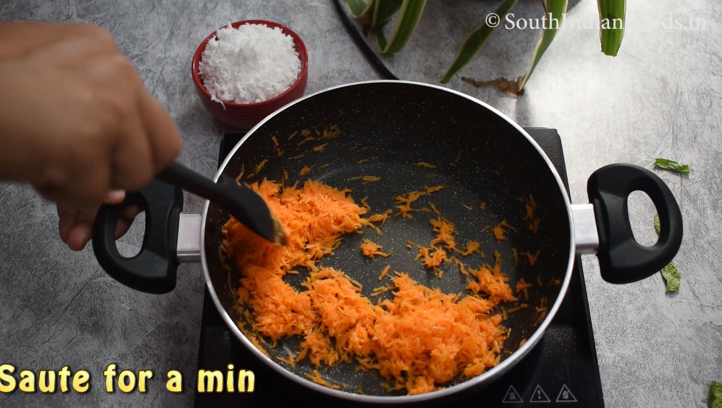 Instant carrot burfi4