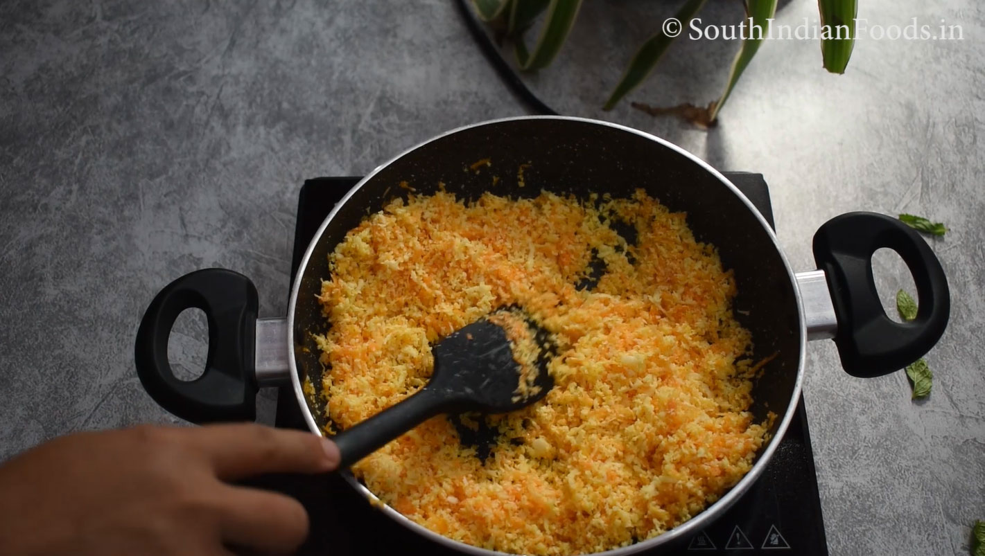 Instant carrot burfi7