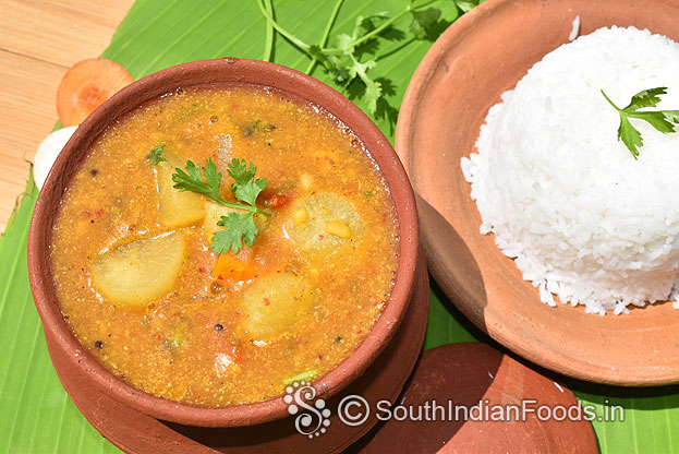 Carrot mullangi sambar