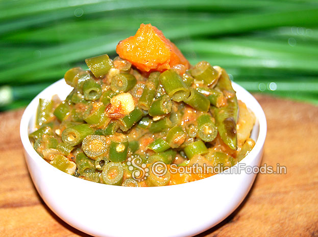 Carrot scallion curry