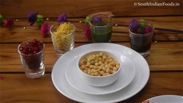 Mini chana chaat recipe step 3