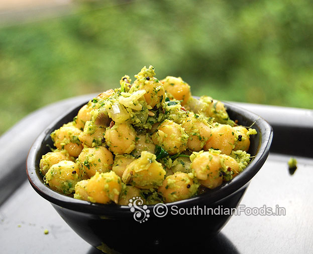 Chana mint sundal