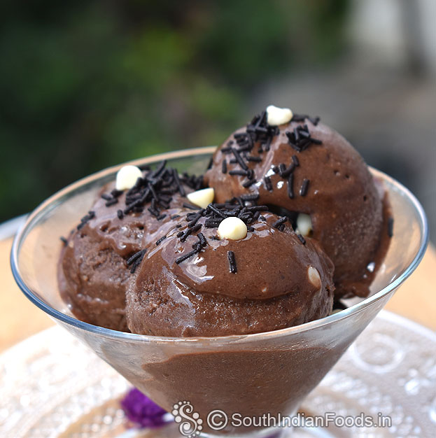 Ice cream without milk
