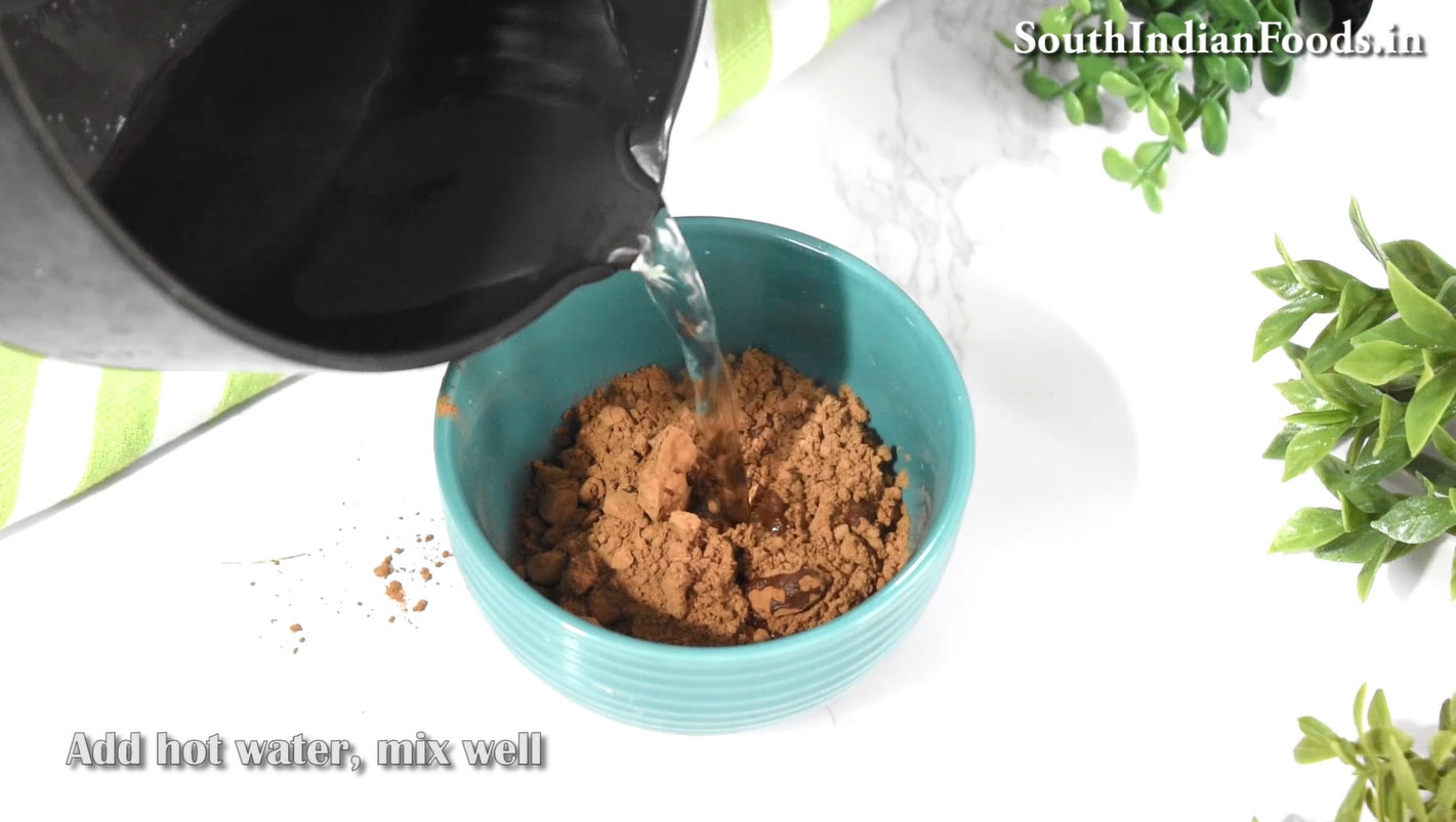 Chocolate chip ice cream recipe step  4