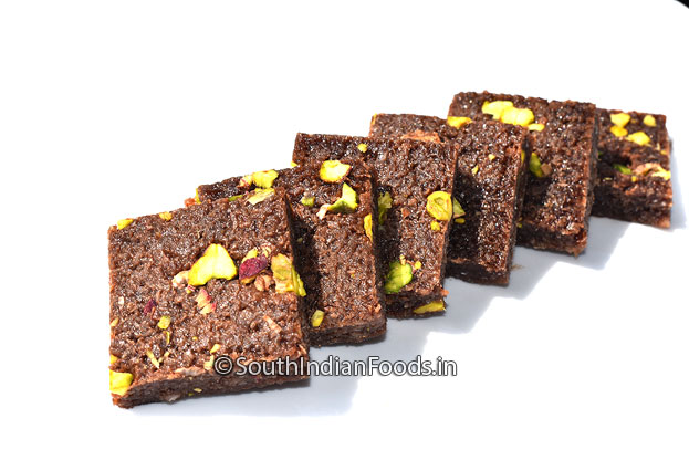 chocolate thengai burfi