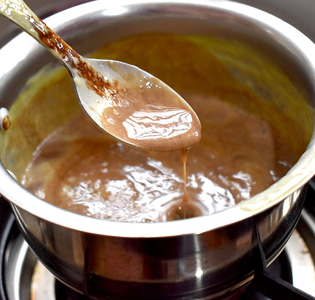 Mix well without lumps
