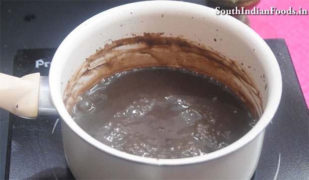 Chocolate jelly cake step 16