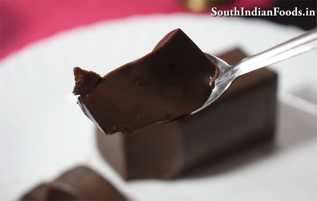 Chocolate jelly cake step 24