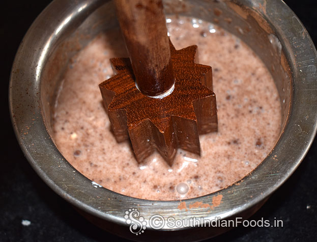 Churn for 2 min