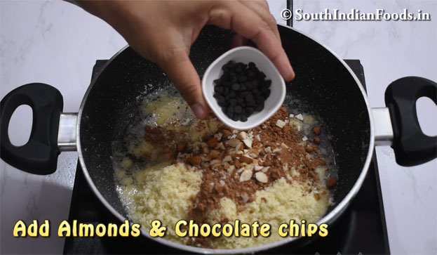 Cocolate Rava Ladoo recipe step 11