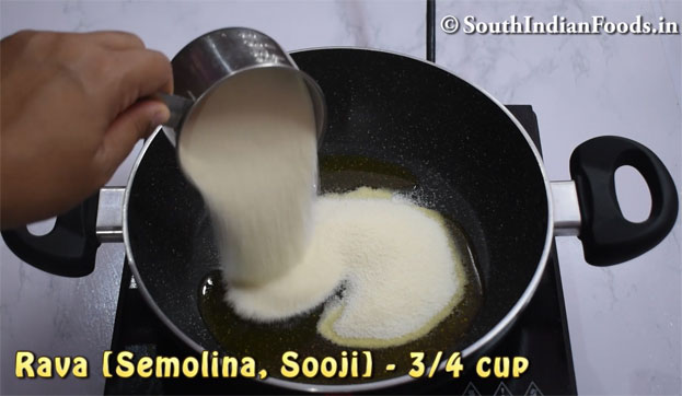 Cocolate Rava Ladoo recipe step 2