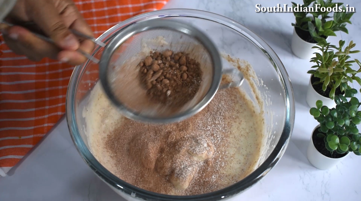 Chocolate sponge cake