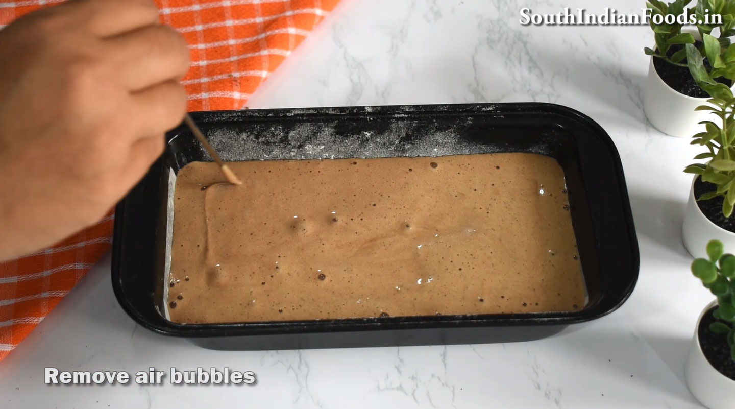 Chocolate sponge cake