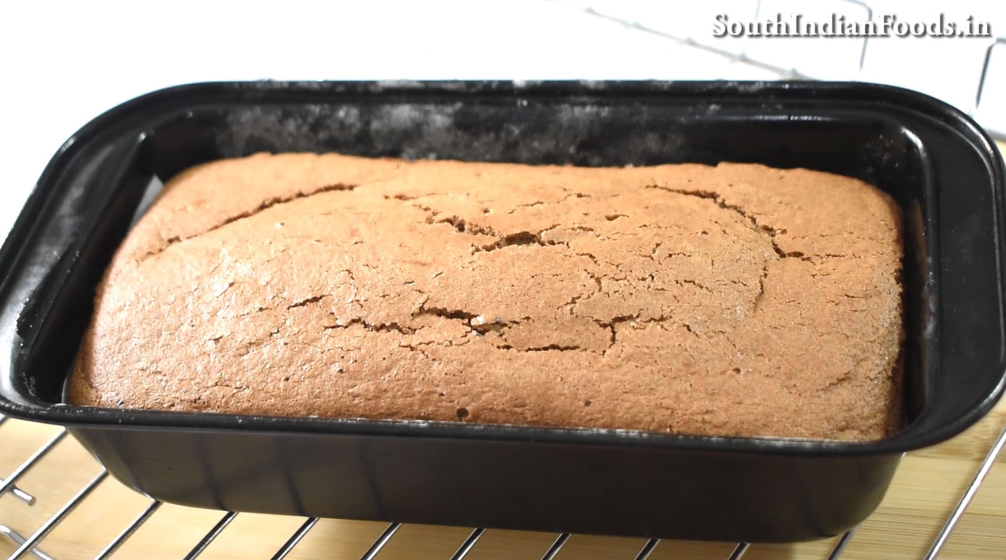 Chocolate sponge cake