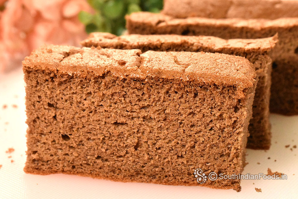 Chocolate sponge cake