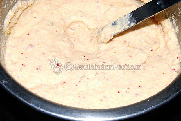 Coconut adai batter