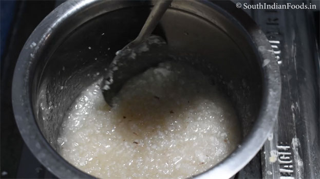 Thengai burfi step 9