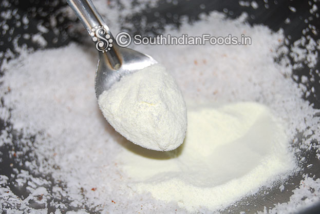 Add milk powder