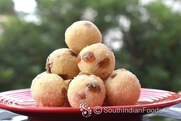 Sooji nariyal balls